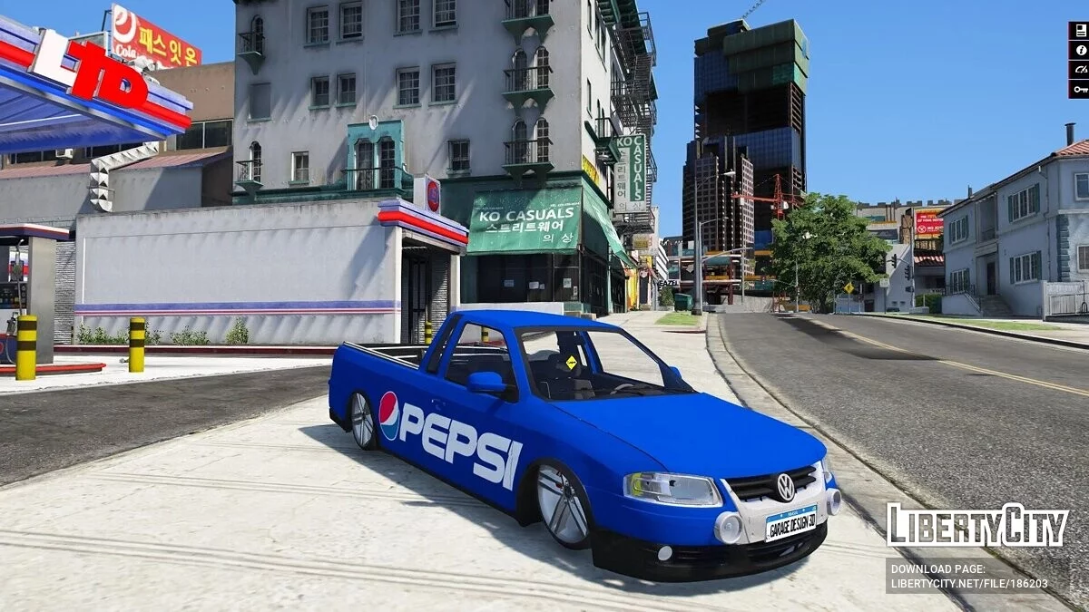 Volkswagen Saveiro G4 Surf Pepsi Style / GTA 5