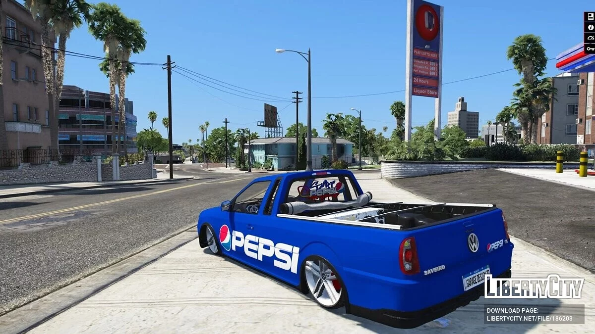 Volkswagen Saveiro G4 Surf Pepsi Style / GTA 5
