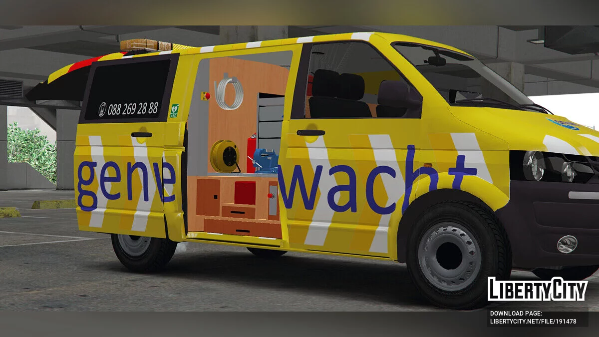 大众 T5 ANWB [ELS] [反光] / GTA 5