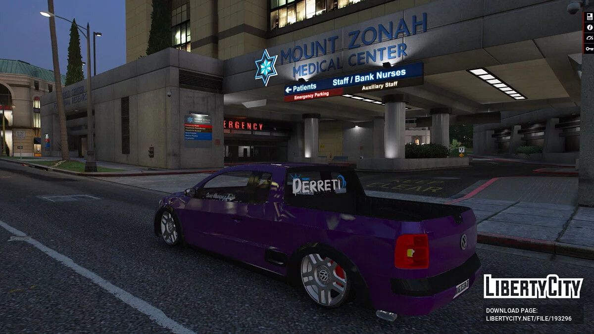 Volkswagen Saveiro g6 en la fija / GTA 5