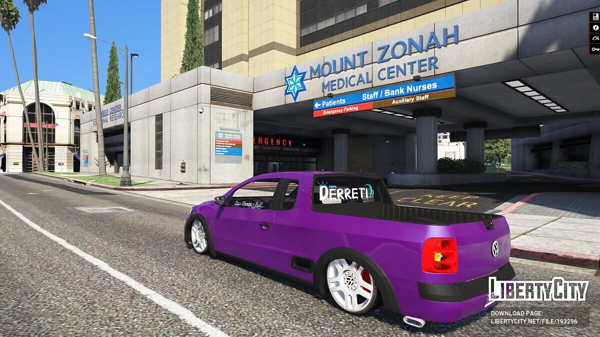 Volkswagen Saveiro g6 en la fija / GTA 5