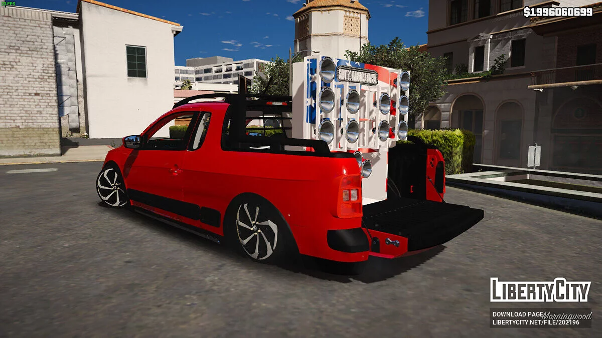 Volkswagen Saveiro G6 Cross Com Som v1.0 / جي تي أي 5