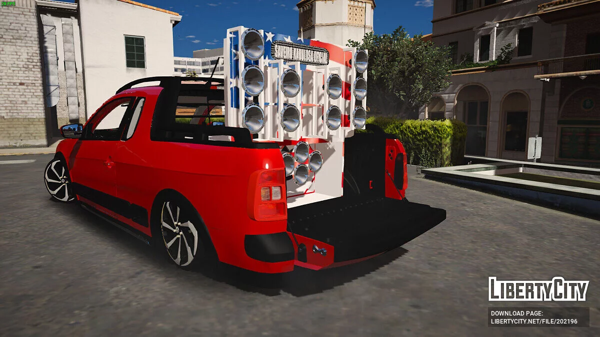 Volkswagen Saveiro G6 Cross Com Som v1.0 / جي تي أي 5