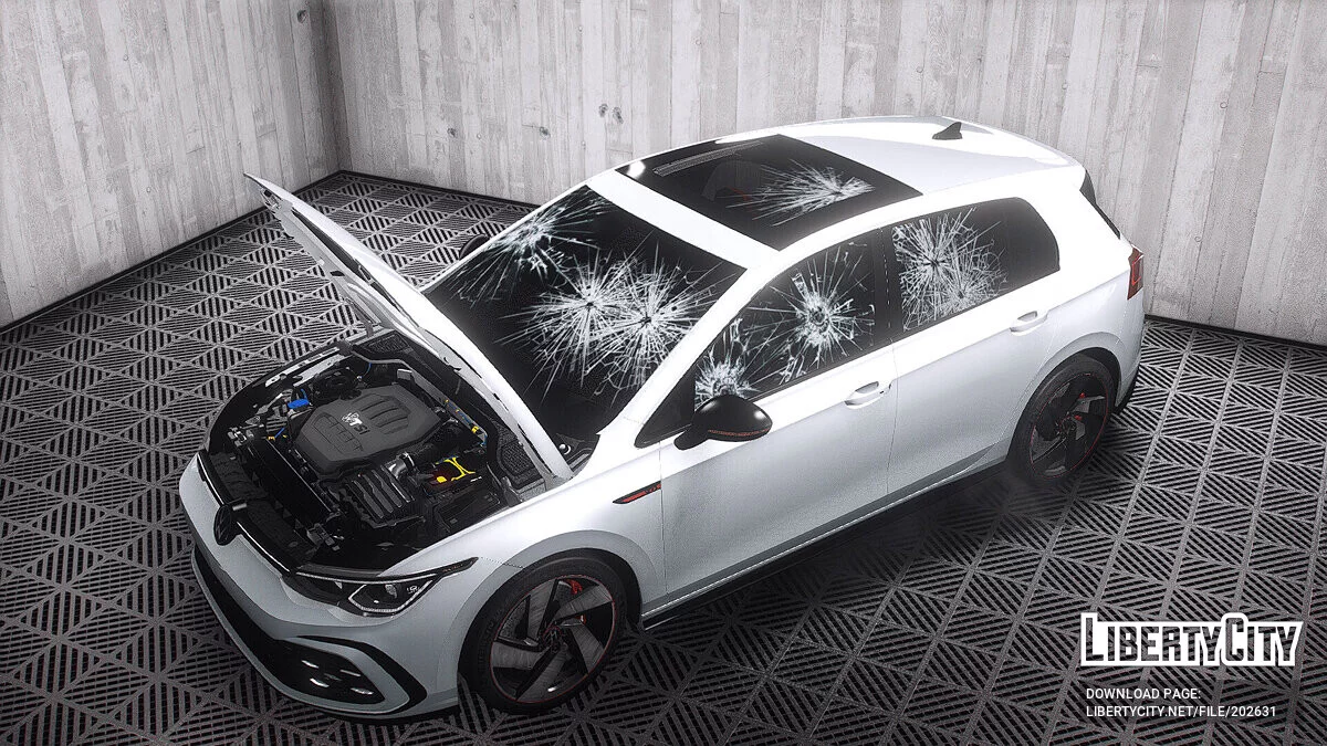 Volkswagen Golf GTI 2023 v1.1 / GTA 5