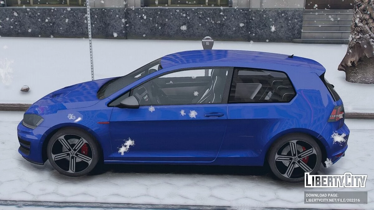 Volkswagen Golf MK7 R 2015 v0.1 / GTA 5