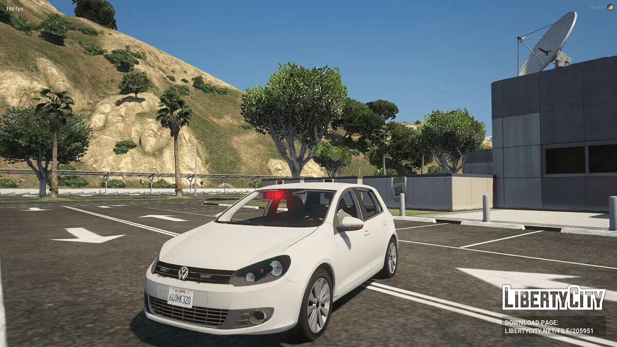 Volkswagen Golf 5 Tanpa Tanda Belanda v1.0 / GTA 5