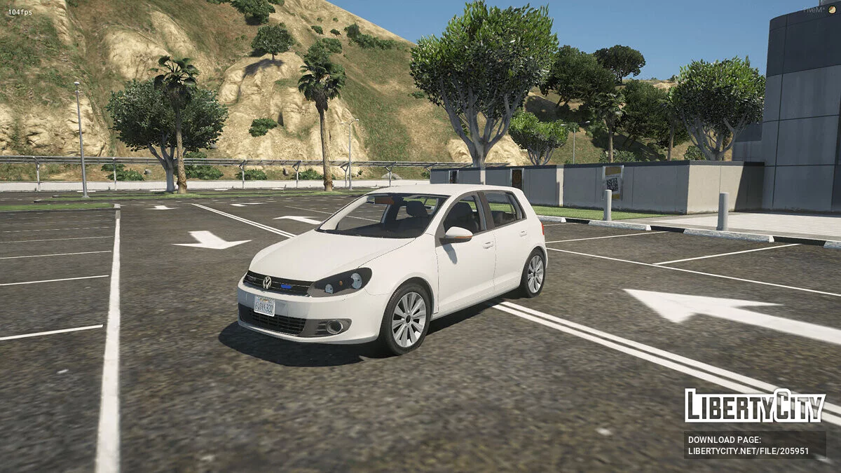 Volkswagen Golf 5 Tanpa Tanda Belanda v1.0 / GTA 5