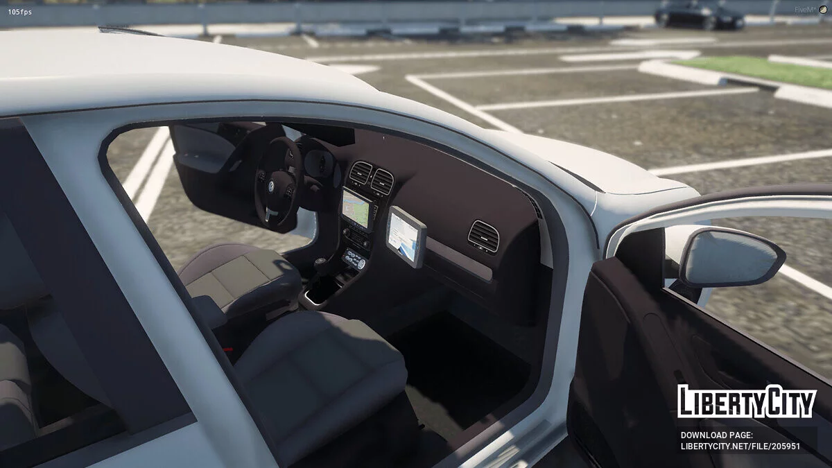 Volkswagen Golf 5 Tanpa Tanda Belanda v1.0 / GTA 5
