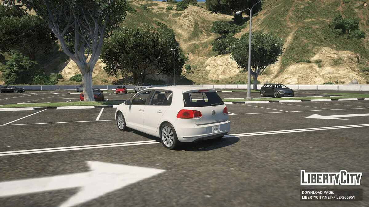 Volkswagen Golf 5 Tanpa Tanda Belanda v1.0 / GTA 5