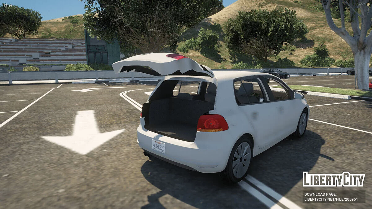 Volkswagen Golf 5 Tanpa Tanda Belanda v1.0 / GTA 5