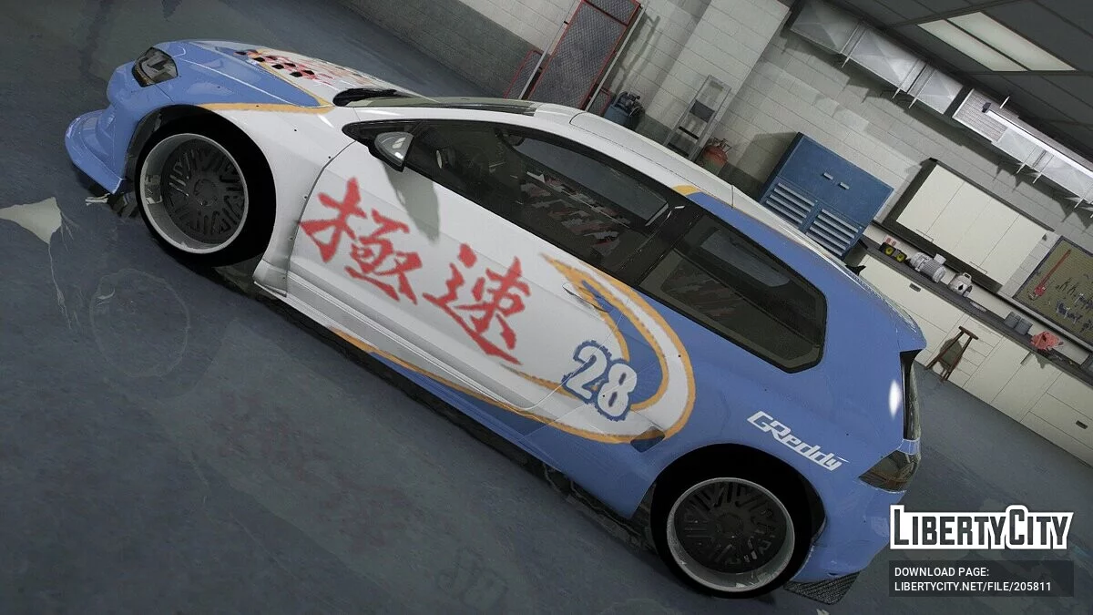 Volkswagen Golf-R Mk7 NFS MW Sonny / GTA 5