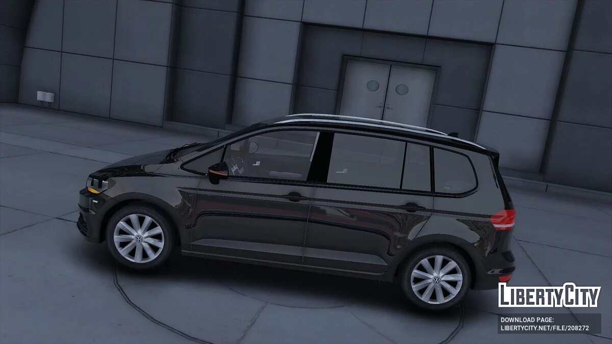 2016 Volkswagen Touran Unmarked Danish Police / GTA 5