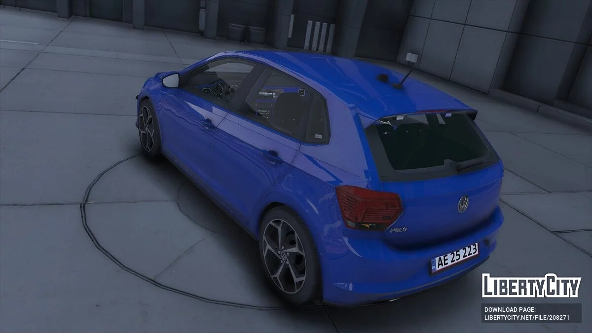 2018 Volkswagen Polo R-Line Unmarked Police / GTA 5
