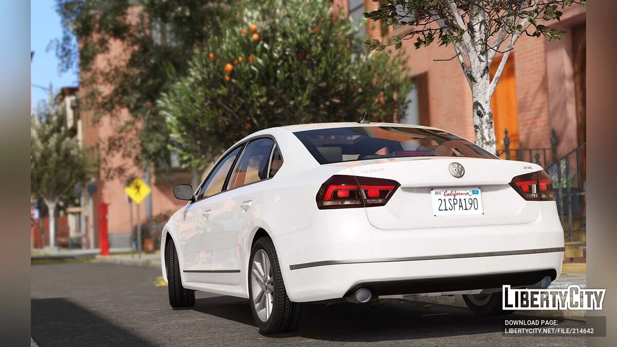 2012 Volkswagen Passat 3.6 SEL Premium / GTA 5