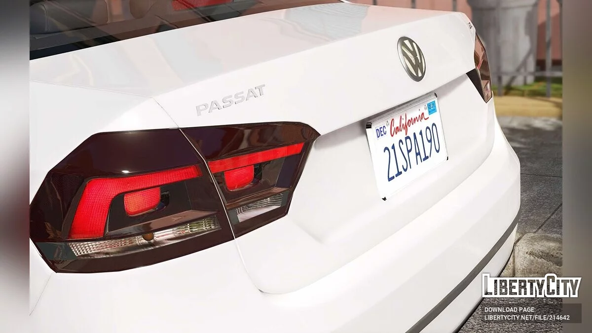 2012 Volkswagen Passat 3.6 SEL Premium / GTA 5