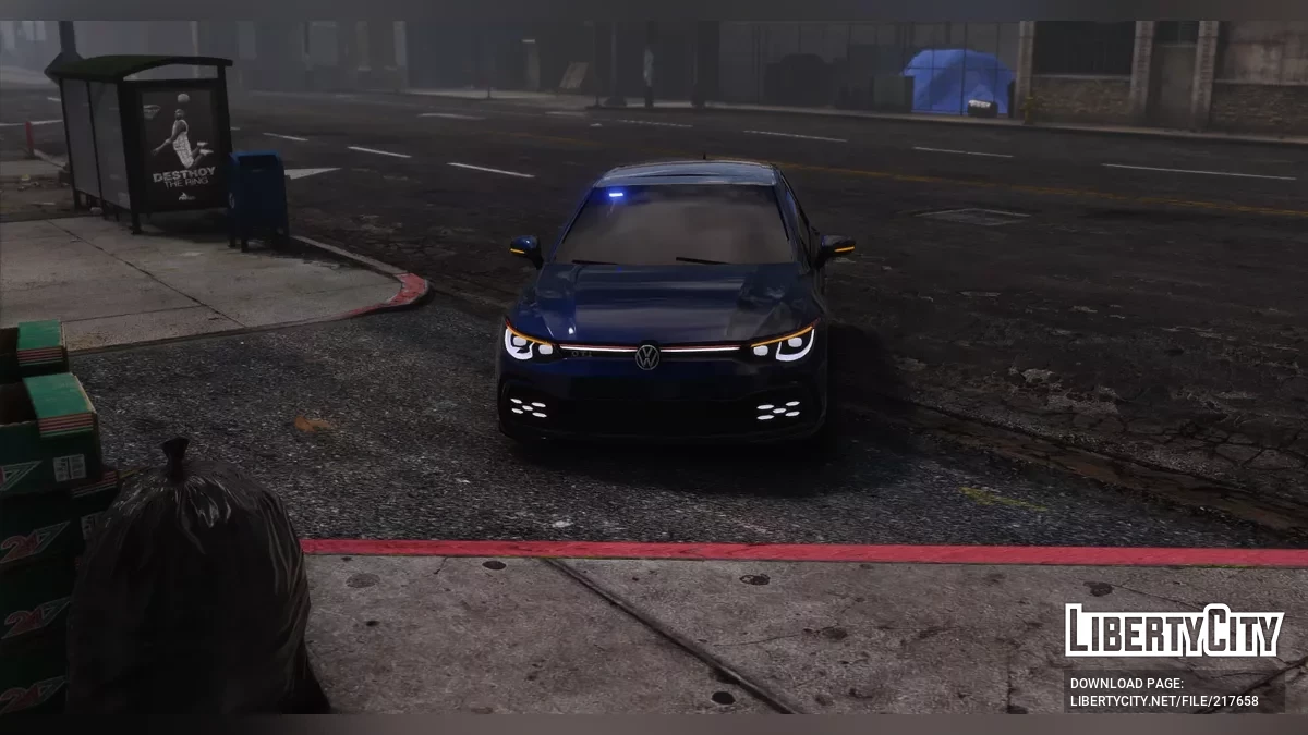 Volkswagen Golf GTI Unauffällig / GTA 5