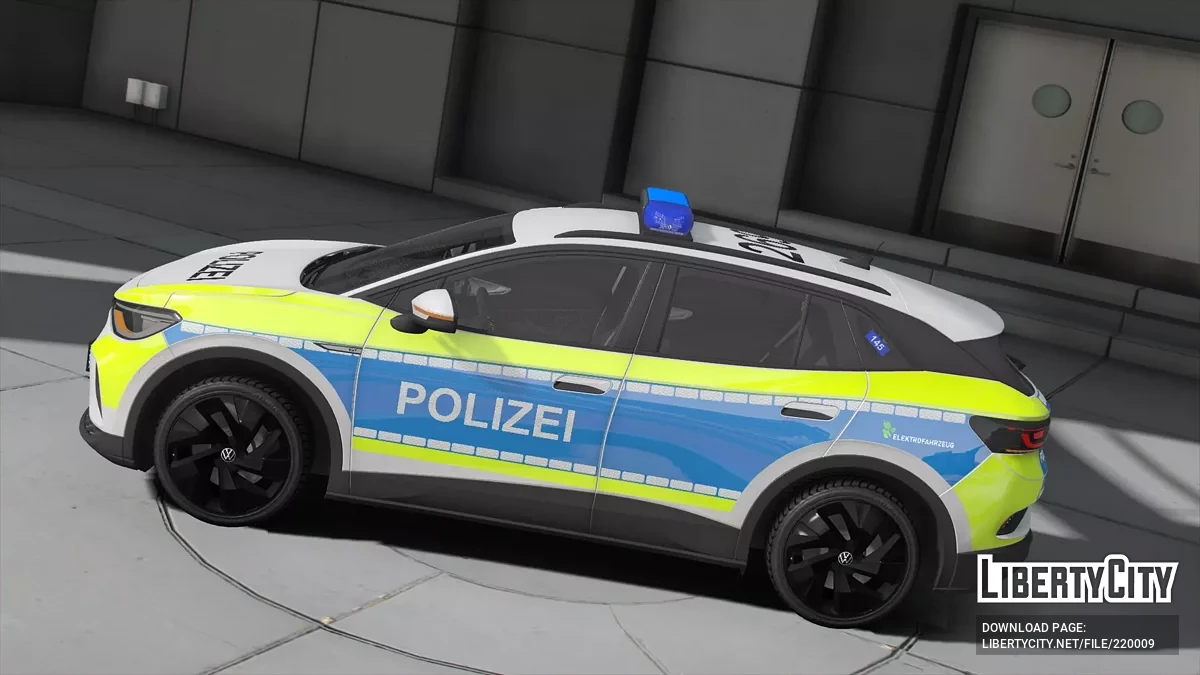 Volkswagen ID4 Polizei Hamburg / جي تي أي 5