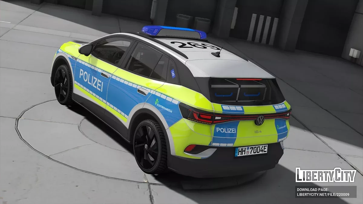 Volkswagen ID4 Polizei Hamburg / جي تي أي 5