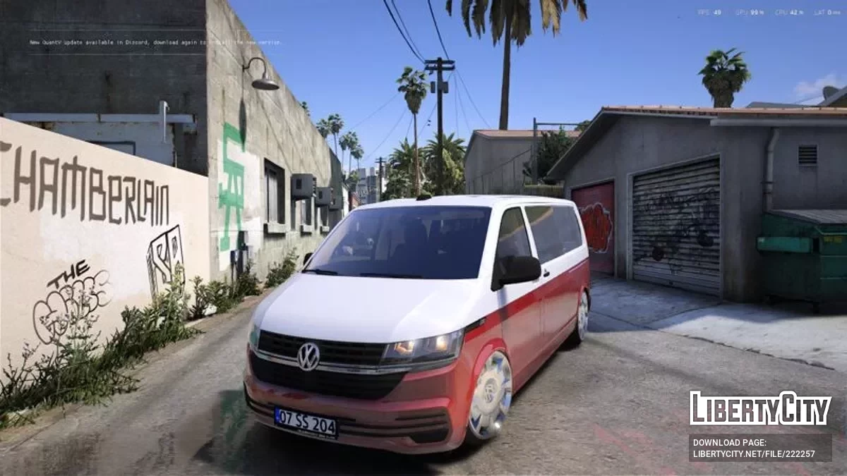 Volkswagen Transporter T6 VIP Дизайн / GTA 5