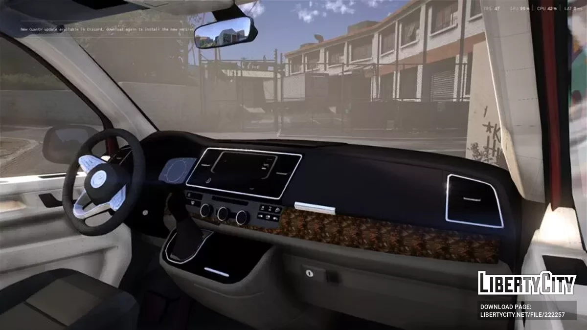 Volkswagen Transporter T6 VIP Дизайн / GTA 5