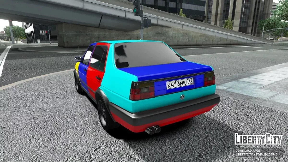 Volkswagen Jetta Harlekin Stil / GTA 5