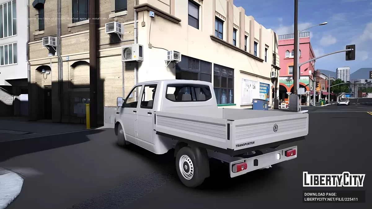Volkswagen Transporter Pickup (Dodatek) / GTA 5