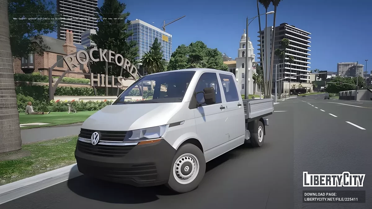 Volkswagen Transporter Pickup (Dodatek) / GTA 5