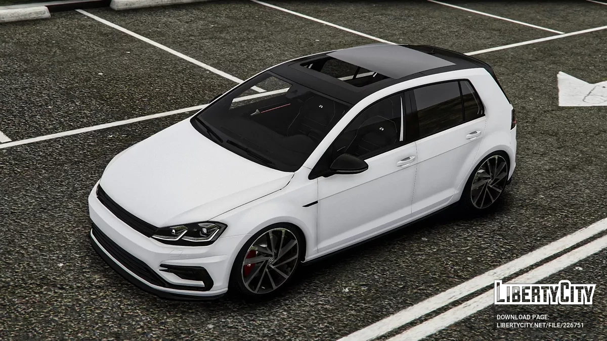 Volkswagen Golf R MK7.5 2018 / GTA 5