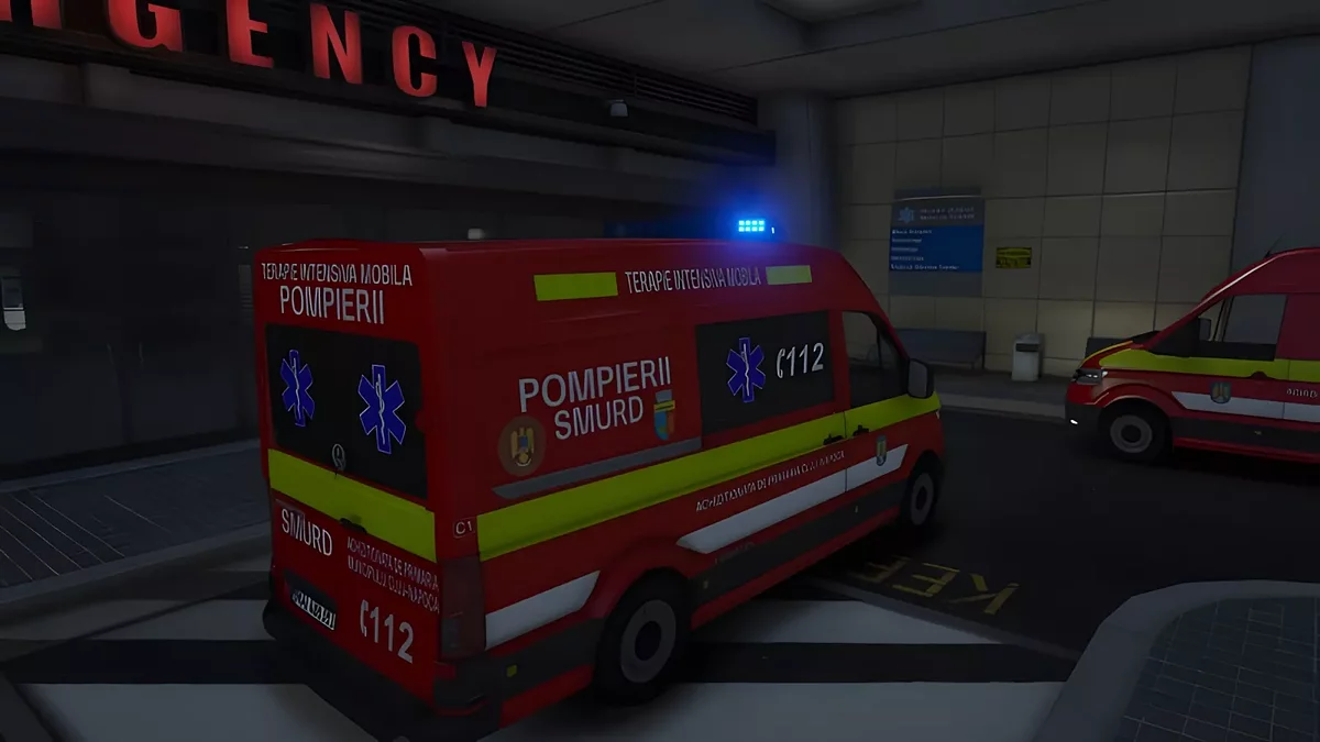 Volkswagen Crafter Smurd / GTA 5