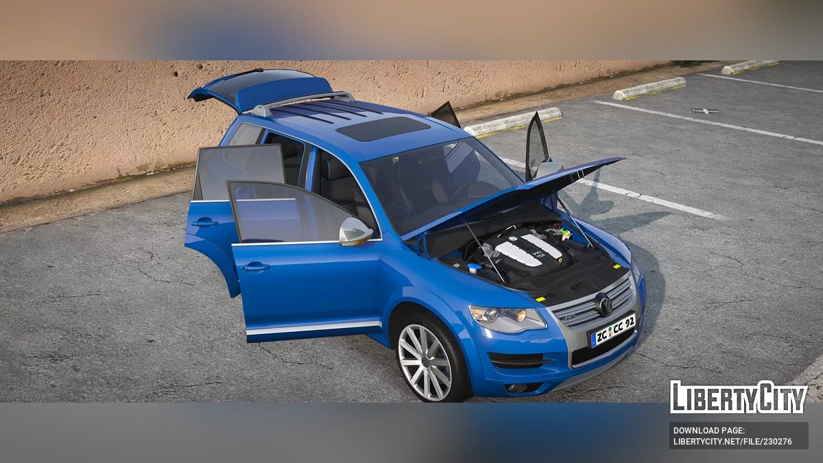 2008 Volkswagen Touareg R50 / GTA 5