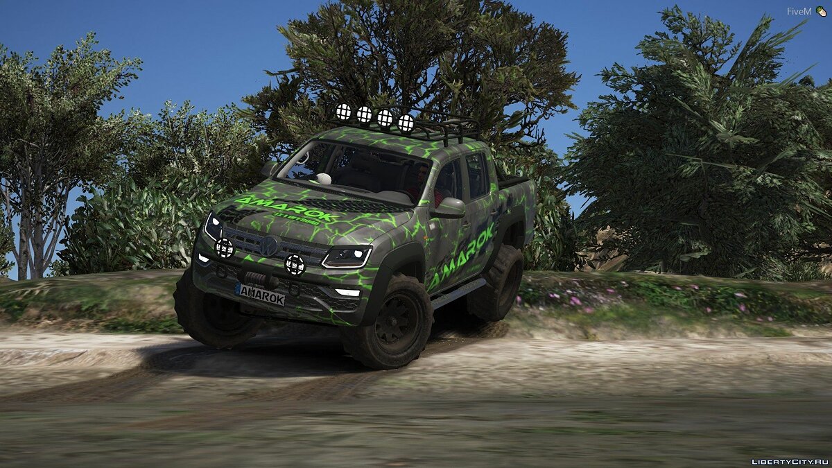 Download VW Amarok Offroad [Extras] 1.0 for GTA 5
