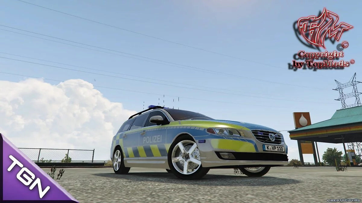 Volvo V70 Polizei Кельн / GTA 5