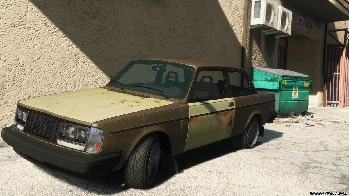 Volvo 242 Turbo de 1983 [Tuning | Adición / Reemplazo | Plantilla] 1.1 / GTA 5