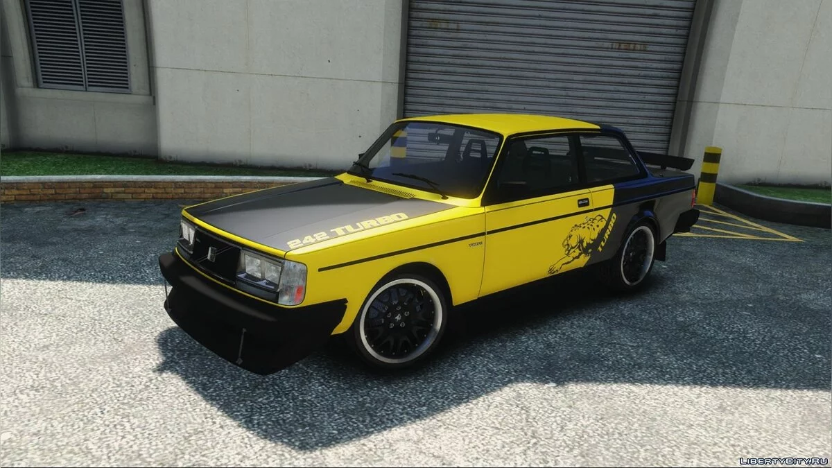 Volvo 242 Turbo de 1983 [Tuning | Adición / Reemplazo | Plantilla] 1.1 / GTA 5