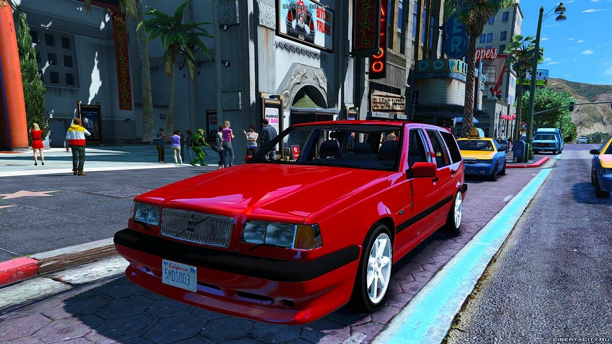 Volvo 740 gta 5 фото 14