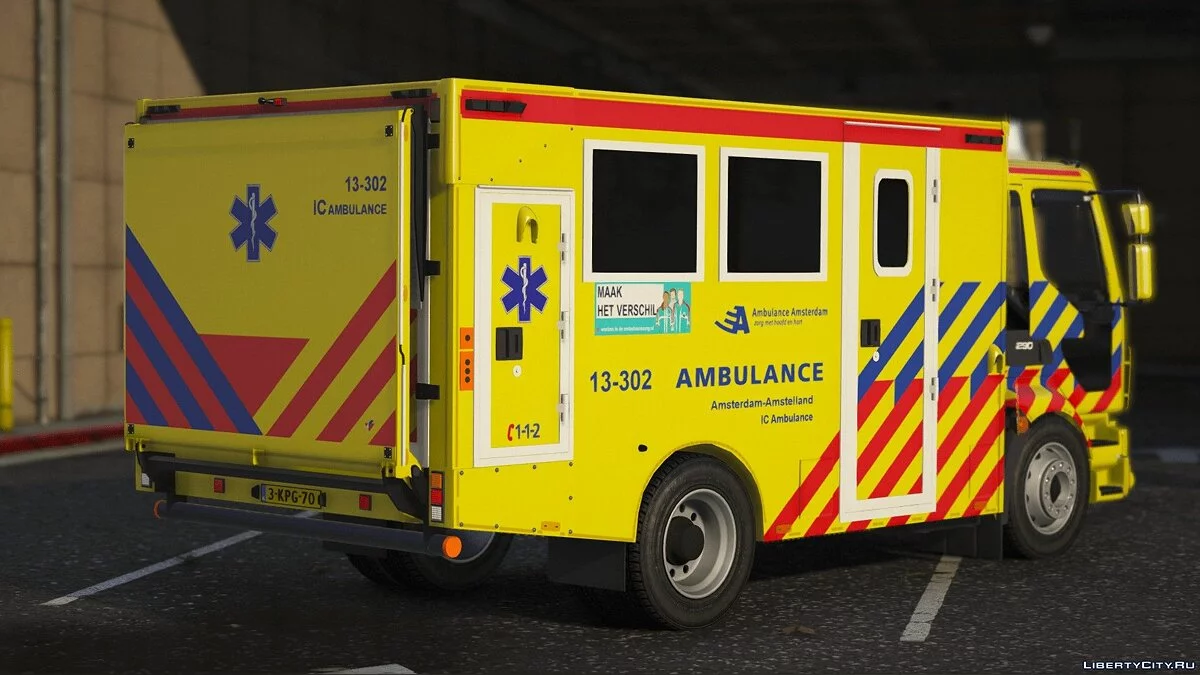 Volvo FLL MICU - ambulance allemande / GTA 5