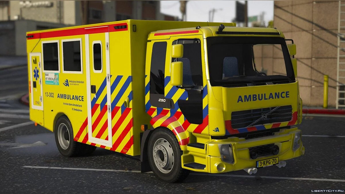Volvo FLL MICU - ambulance allemande / GTA 5