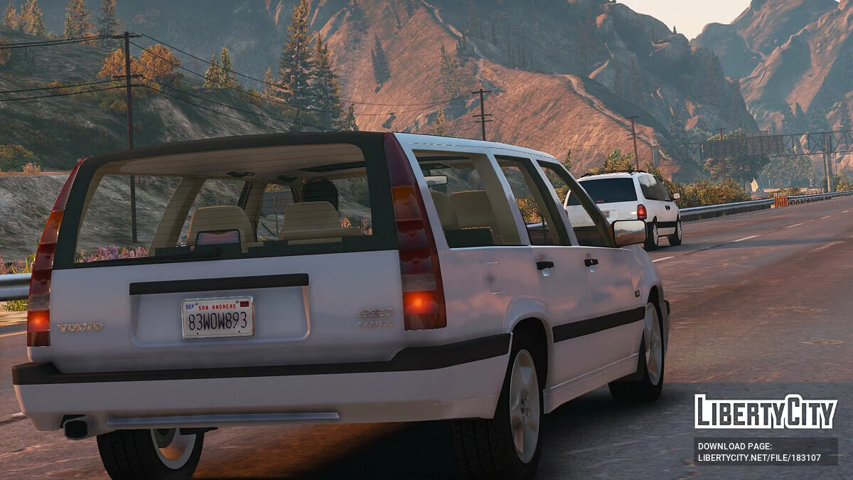 1994 Volvo 850 T5 Turbo US-Spec [Додаток | Екстри | VehFuncs V | LODs] 3.0 / GTA 5