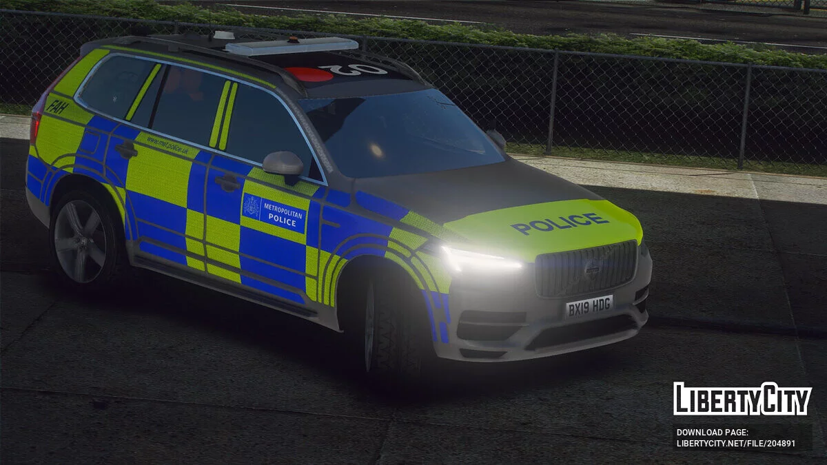 Volvo XC90 警车 / GTA 5