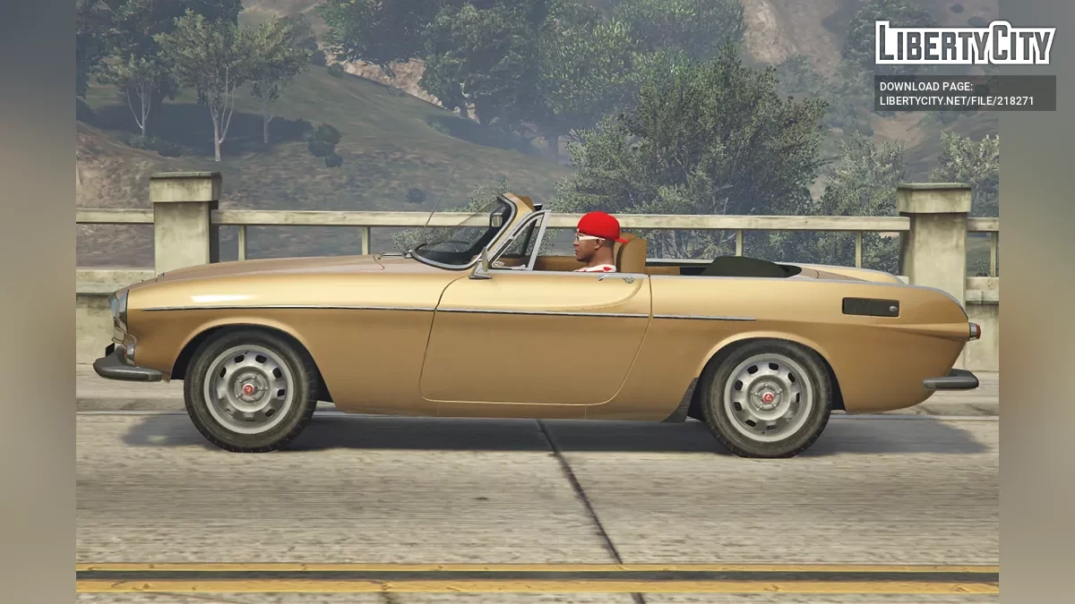 Volvo 1800 Conversível v1.0 / GTA 5