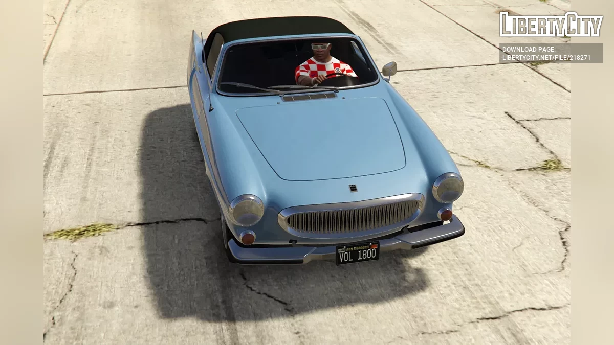 Volvo 1800 Conversível v1.0 / GTA 5