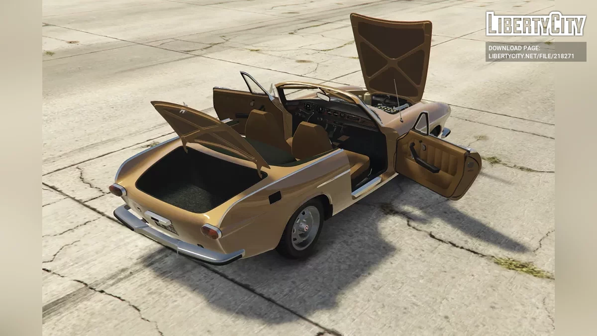 Volvo 1800 Conversível v1.0 / GTA 5