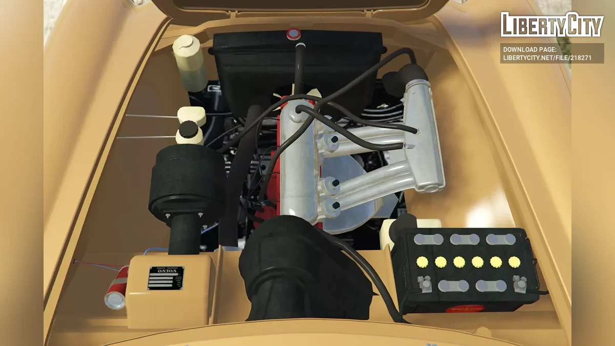 Volvo 1800 Conversível v1.0 / GTA 5