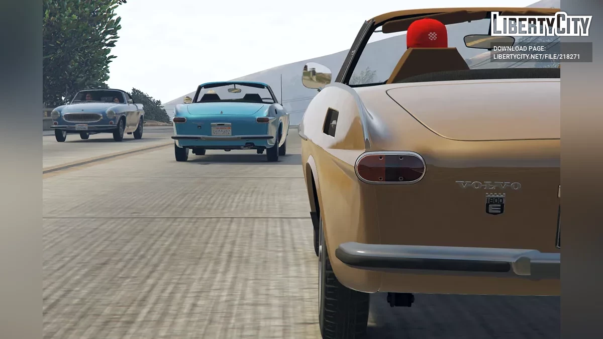 Volvo 1800 Conversível v1.0 / GTA 5