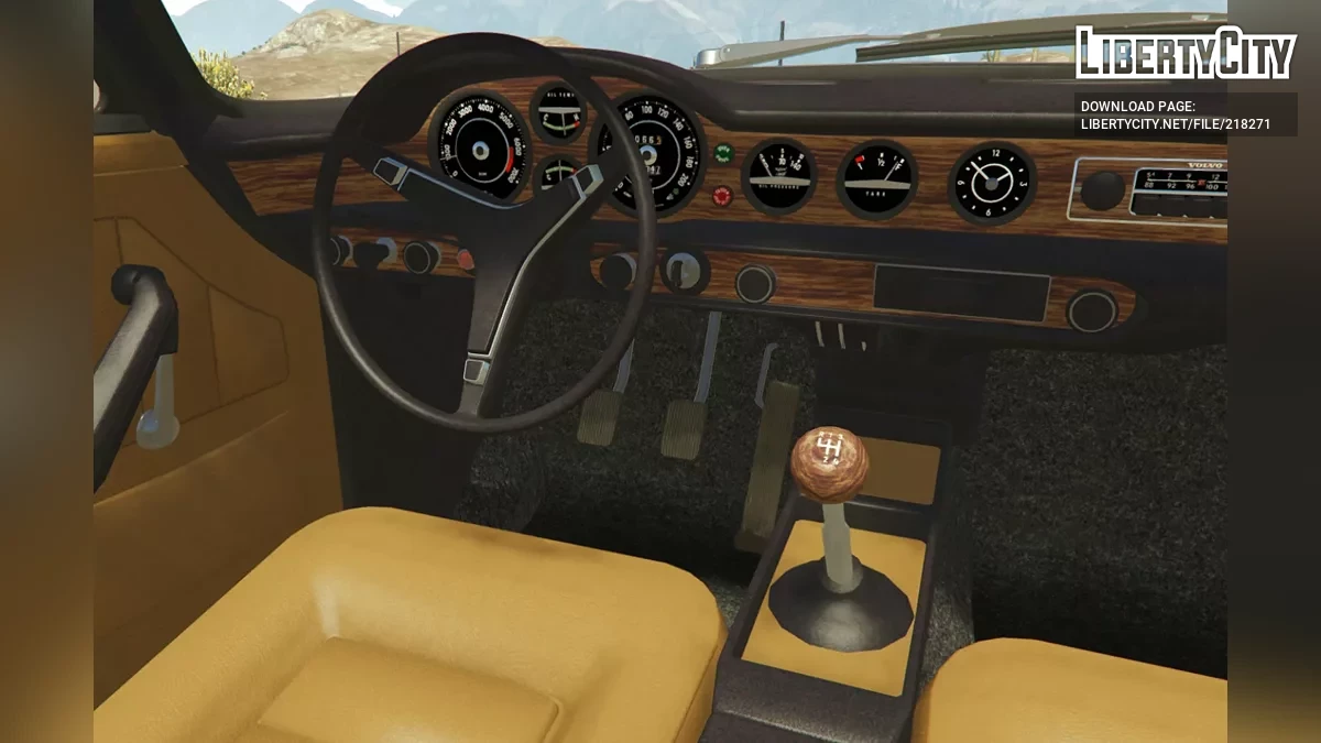 Volvo 1800 Conversível v1.0 / GTA 5