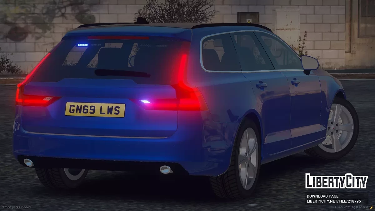 Volvo V90 Non Marqué / GTA 5