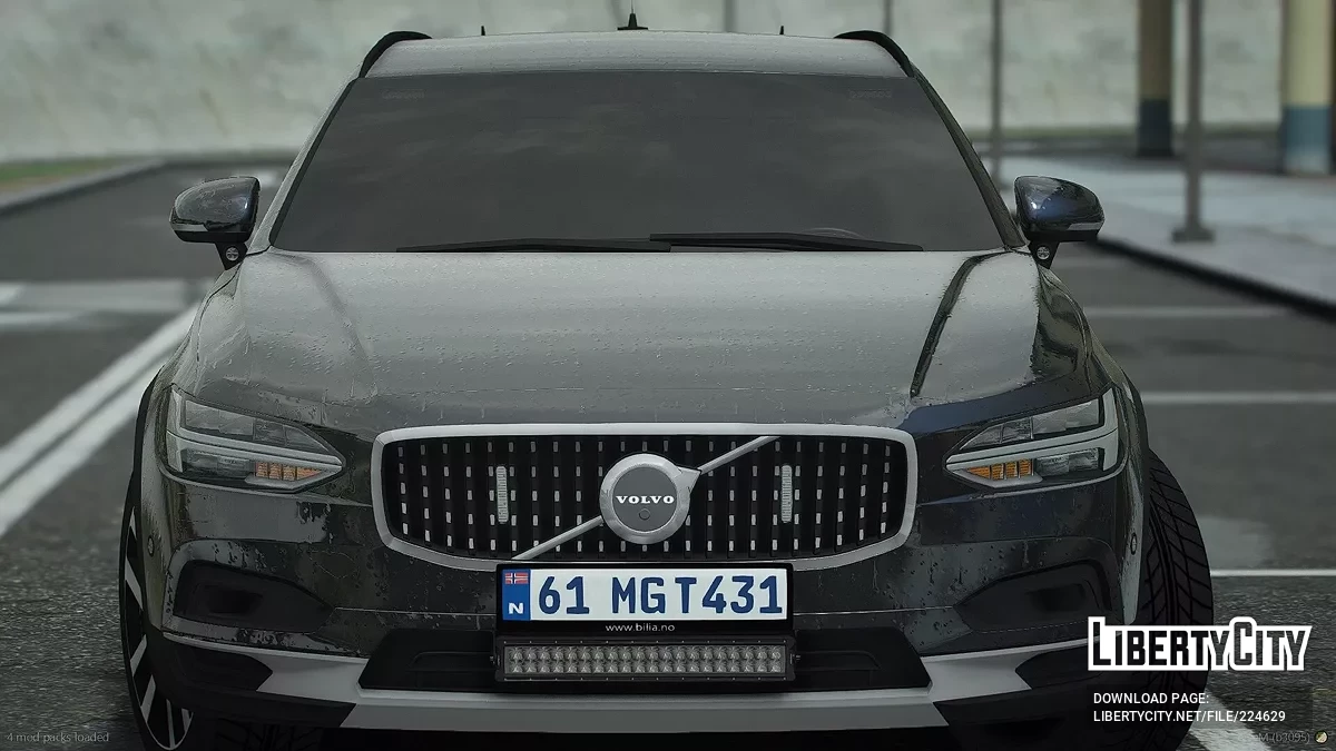 Volvo V90 Cross Country 2022, Police banalisée / GTA 5