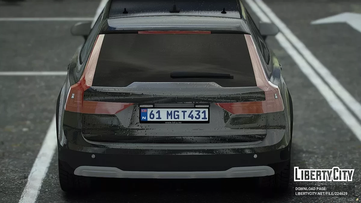 Volvo V90 Cross Country 2022, Police banalisée / GTA 5