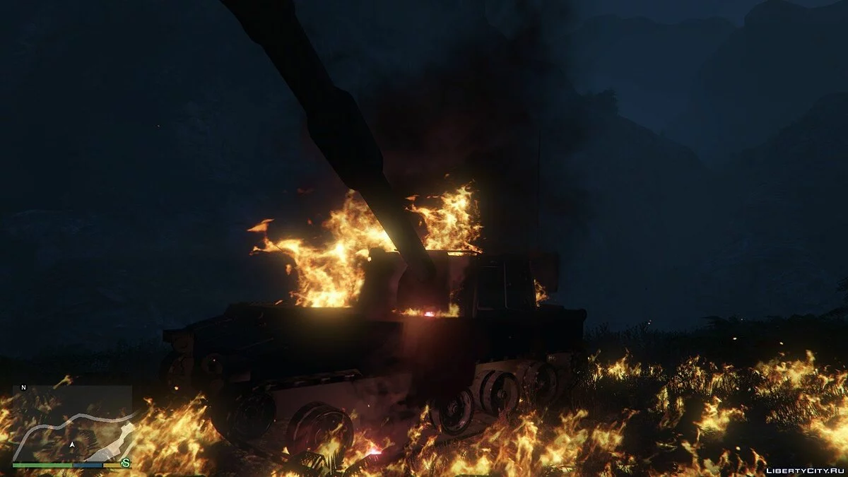 M109 (SAU) Paladin + Кулемет 0.01 / GTA 5