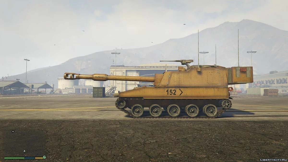 M109 (SAU) Paladin + Кулемет 0.01 / GTA 5